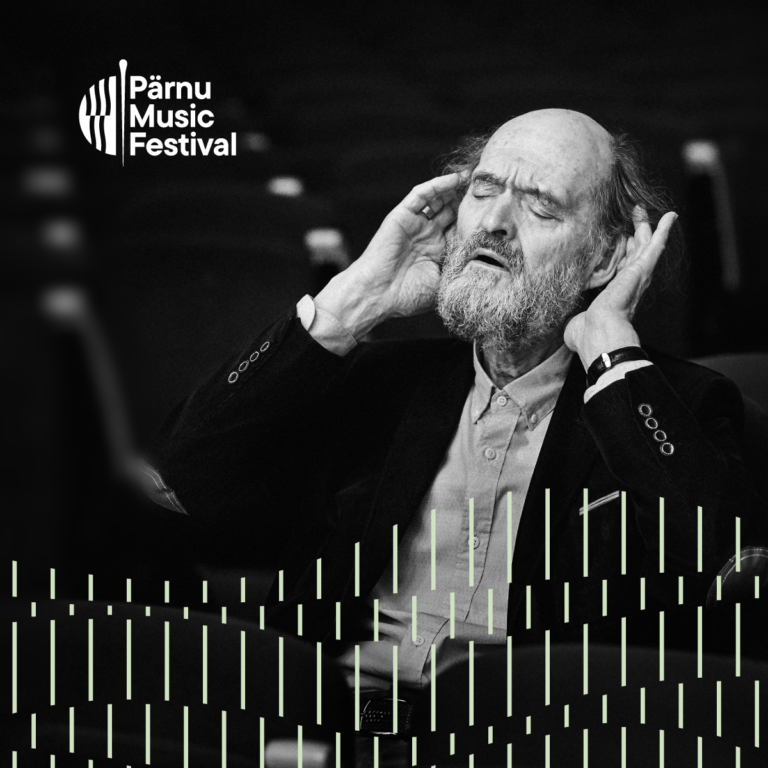 Järvi Academy Sinfonietta and conductors at the Arvo Pärt Centre