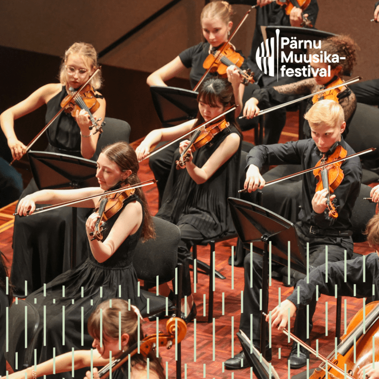 Järvi Akadeemia Lõppkontsert Pärnu kontserdimajas Järvi Akadeemia dirigentide ja Noorte Sümfooniaorkestriga