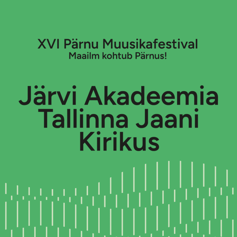 Järvi Akadeemia Tallinna Jaani Kirikus