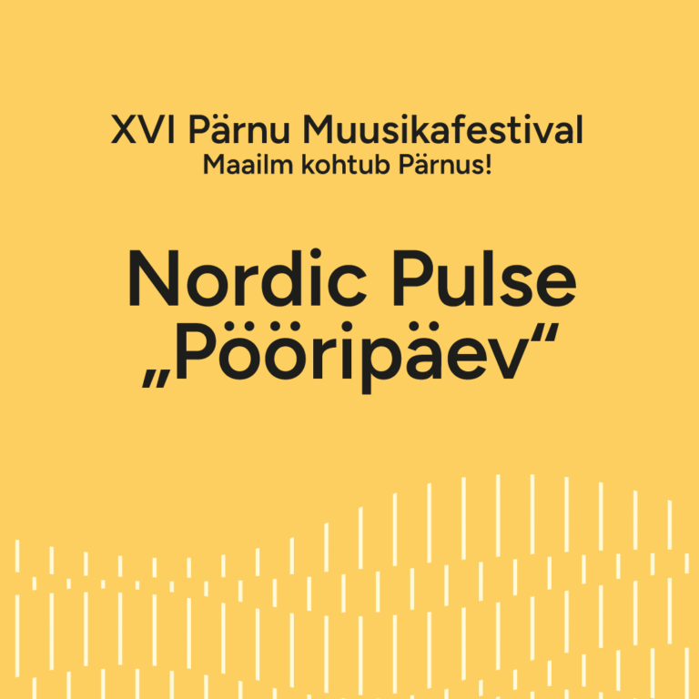Nordic Pulse “Pööripäev”